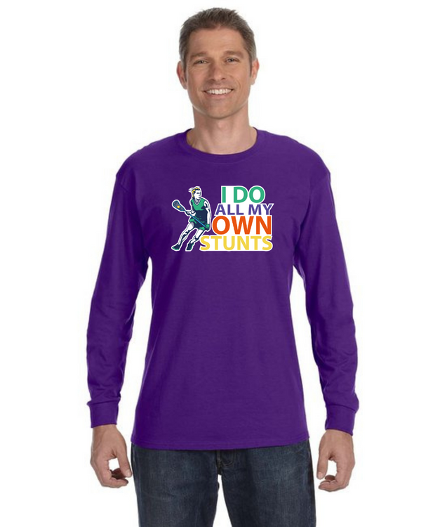 fashionable cotton crew neck clothing Long sleeve T-shirt tee shirt tie dye apparel