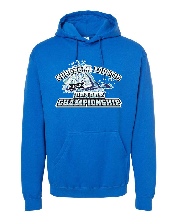 Solid Hoodie- Suburban Aquatic League Championship 2025