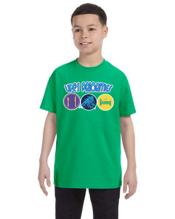 fashionable cotton crew neck clothing T-shirt tee shirt tie dye apparel