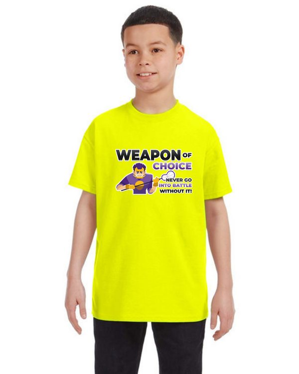 Weapon Of Choice Never Go Into Battle Without It (Boy) - Short Sleeve