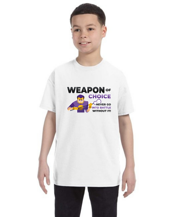 Weapon Of Choice Never Go Into Battle Without It (Boy) - Short Sleeve
