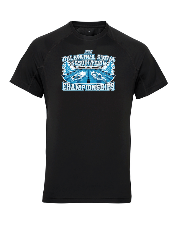 Tech T-shirt LS & SS - 2026 Delmarva Swim Association Championships