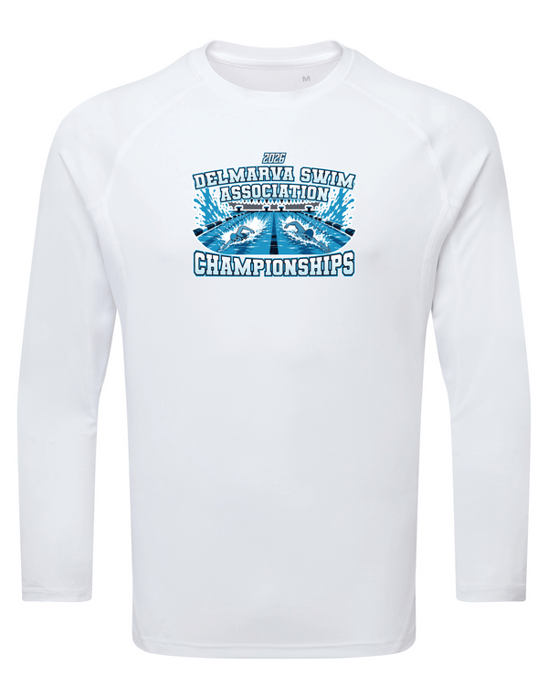 Tech T-shirt LS & SS - 2026 Delmarva Swim Association Championships