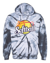 Softball - Tie Dyed Hoodies