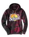 Softball - Tie Dyed Hoodies