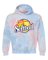 Softball - Tie Dyed Hoodies