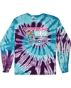 fashionable cotton crew neck clothing Long sleeve T-shirt tee shirt tie dye apparel