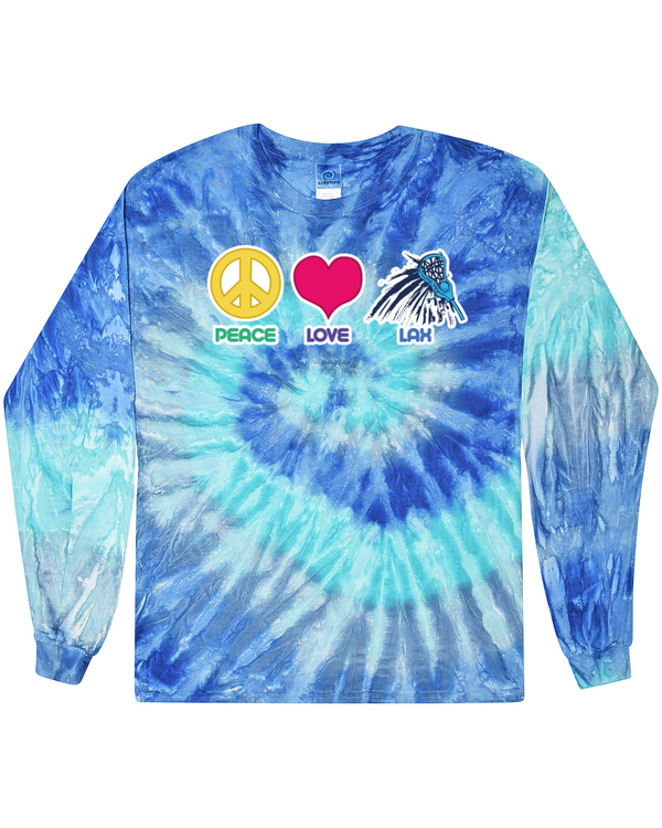 fashionable cotton crew neck clothing Long sleeve T-shirt tee shirt tie dye apparel