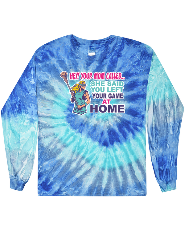 fashionable cotton crew neck clothing Long sleeve T-shirt tee shirt tie dye apparel