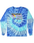 fashionable cotton crew neck clothing Long sleeve T-shirt tee shirt tie dye apparel