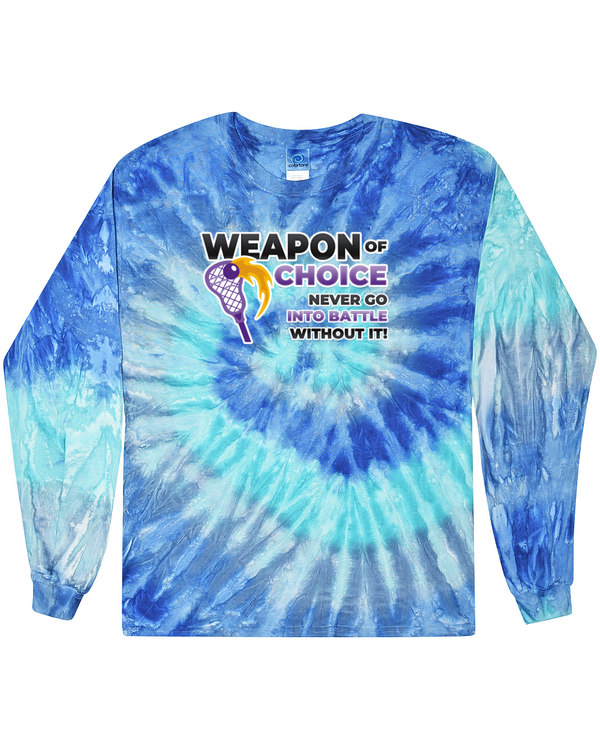 fashionable cotton crew neck clothing Long sleeve T-shirt tee shirt tie dye apparel