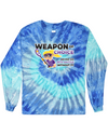 fashionable cotton crew neck clothing Long sleeve T-shirt tee shirt tie dye apparel