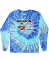 fashionable cotton crew neck clothing Long sleeve T-shirt tee shirt tie dye apparel