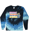 fashionable cotton crew neck clothing Long sleeve T-shirt tee shirt tie dye apparel