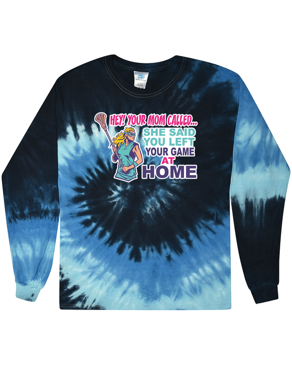 fashionable cotton crew neck clothing Long sleeve T-shirt tee shirt tie dye apparel