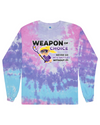 fashionable cotton crew neck clothing Long sleeve T-shirt tee shirt tie dye apparel