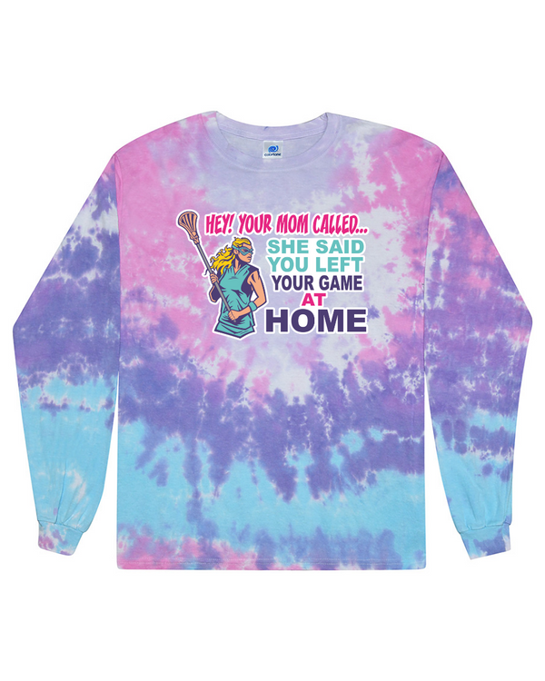 fashionable cotton crew neck clothing Long sleeve T-shirt tee shirt tie dye apparel
