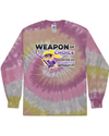 fashionable cotton crew neck clothing Long sleeve T-shirt tee shirt tie dye apparel