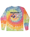 fashionable cotton crew neck clothing Long sleeve T-shirt tee shirt tie dye apparel