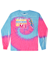 fashionable cotton crew neck clothing Long sleeve T-shirt tee shirt tie dye apparel