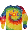 fashionable cotton crew neck clothing Long sleeve T-shirt tee shirt tie dye apparel