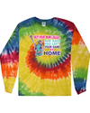 fashionable cotton crew neck clothing Long sleeve T-shirt tee shirt tie dye apparel