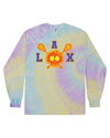 fashionable cotton crew neck clothing Long sleeve T-shirt tee shirt tie dye apparel