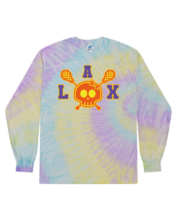 fashionable cotton crew neck clothing Long sleeve T-shirt tee shirt tie dye apparel