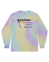 fashionable cotton crew neck clothing Long sleeve T-shirt tee shirt tie dye apparel