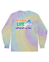 fashionable cotton crew neck clothing Long sleeve T-shirt tee shirt tie dye apparel