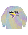 fashionable cotton crew neck clothing Long sleeve T-shirt tee shirt tie dye apparel