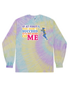 fashionable cotton crew neck clothing Long sleeve T-shirt tee shirt tie dye apparel