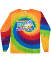 fashionable cotton crew neck clothing Long sleeve T-shirt tee shirt tie dye apparel