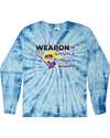 fashionable cotton crew neck clothing Long sleeve T-shirt tee shirt tie dye apparel