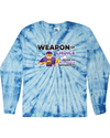 fashionable cotton crew neck clothing Long sleeve T-shirt tee shirt tie dye apparel
