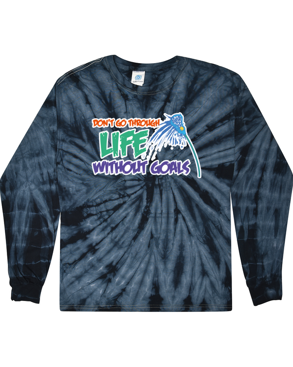 fashionable cotton crew neck clothing Long sleeve T-shirt tee shirt tie dye apparel