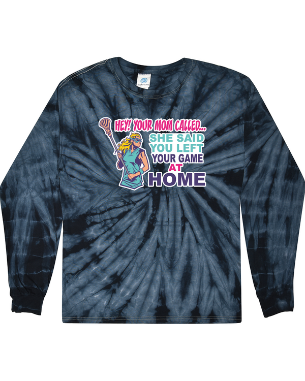 fashionable cotton crew neck clothing Long sleeve T-shirt tee shirt tie dye apparel