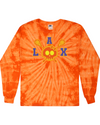 fashionable cotton crew neck clothing Long sleeve T-shirt tee shirt tie dye apparel