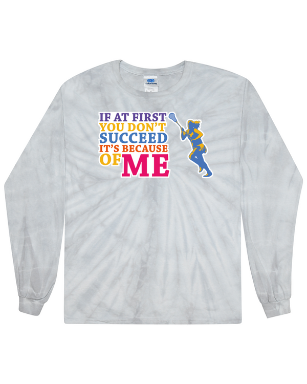 fashionable cotton crew neck clothing Long sleeve T-shirt tee shirt tie dye apparel