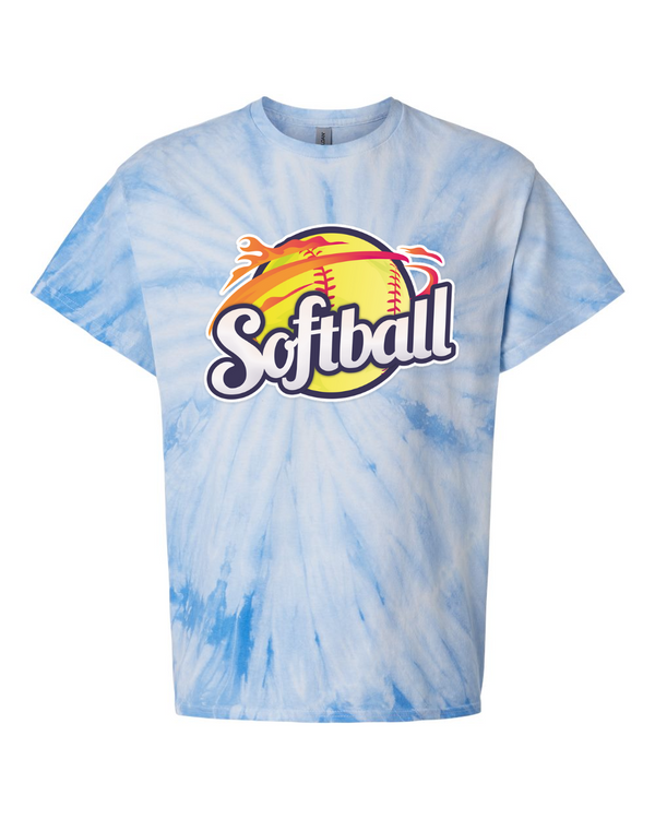 Softball - Tie Dyed Tee