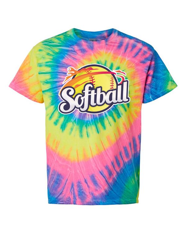 Softball - Tie Dyed Tee