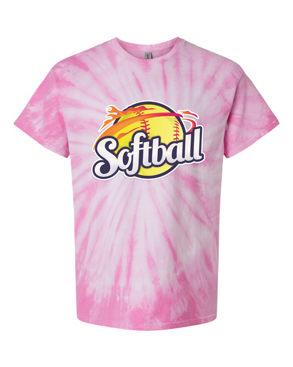 Softball - Tie Dyed Tee