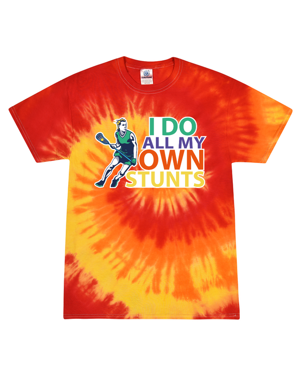 fashionable cotton crew neck clothing T-shirt tee shirt tie dye apparel