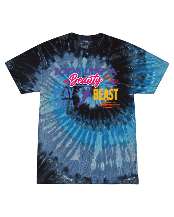 fashionable cotton crew neck clothing T-shirt tee shirt tie dye apparel