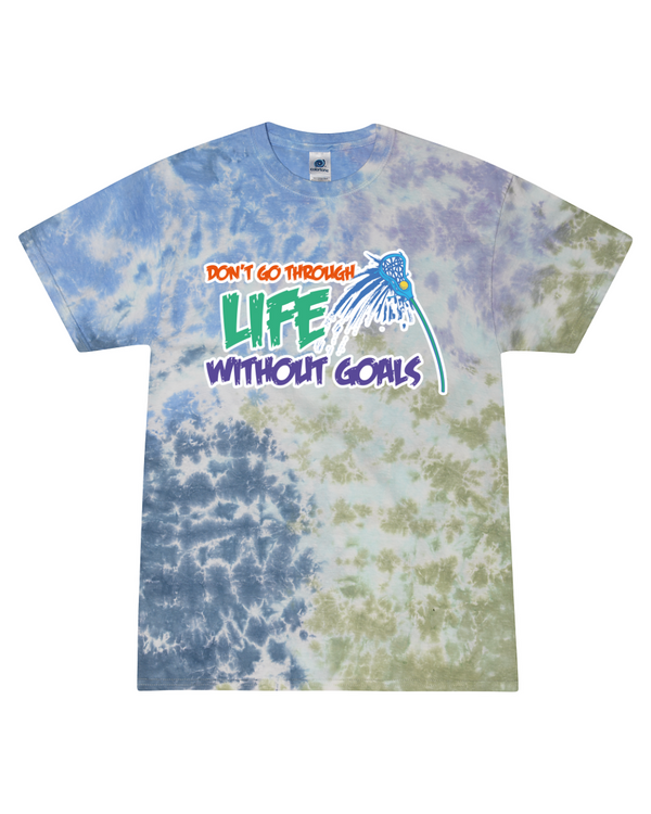 fashionable cotton crew neck clothing T-shirt tee shirt tie dye apparel