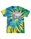 fashionable cotton crew neck clothing T-shirt tee shirt tie dye apparel