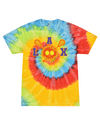 fashionable cotton crew neck clothing T-shirt tee shirt tie dye apparel