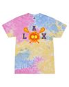 fashionable cotton crew neck clothing T-shirt tee shirt tie dye apparel