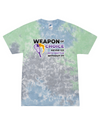 fashionable cotton crew neck clothing T-shirt tee shirt tie dye apparel