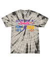 fashionable cotton crew neck clothing T-shirt tee shirt tie dye apparel